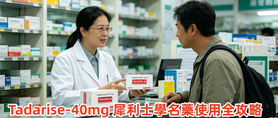印度犀利士學名藥Tadarise-40mg全攻略：拒絕軟香蕉，老司機必備的 36 小時戰鬥補給！
